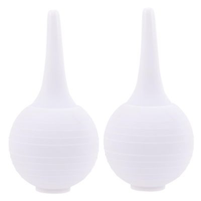 SEWOART 2-Pack 30 mL PVC Ear Bulbs for Gentle Earwax Removal
