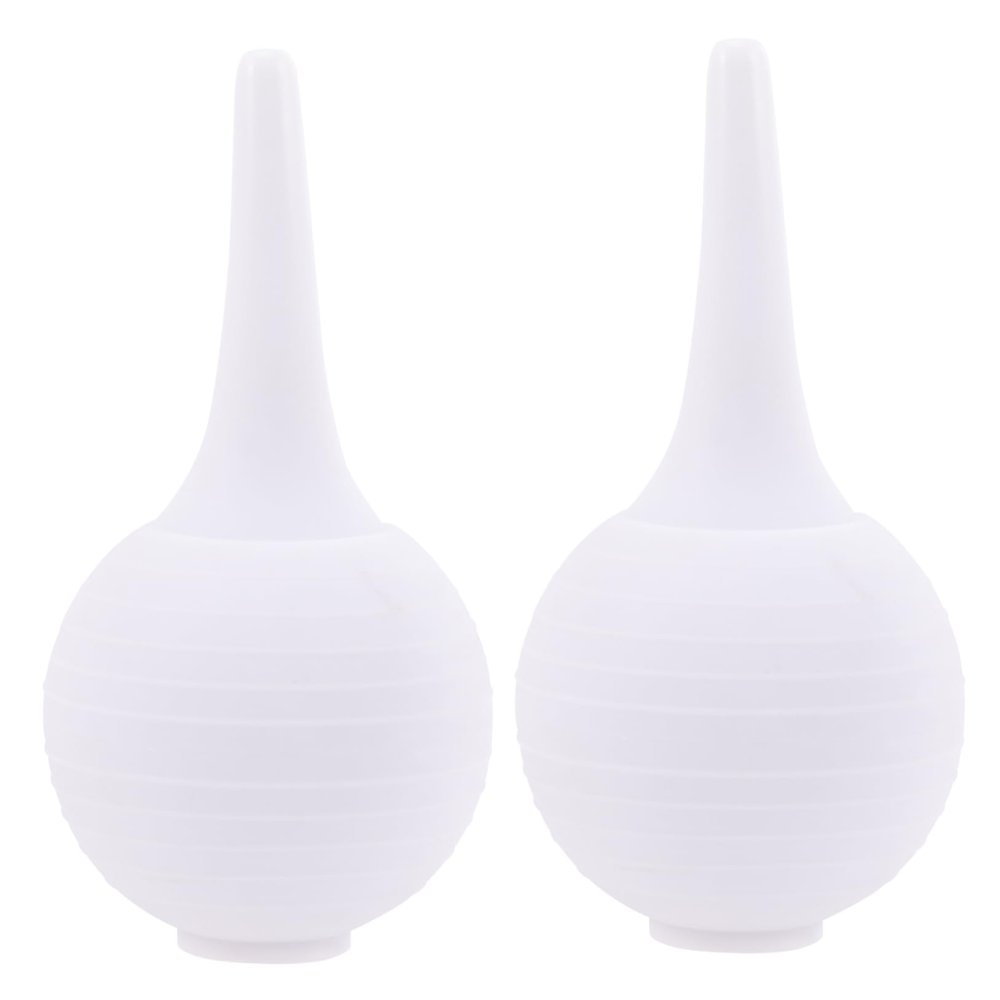 SEWOART 2-Pack 30 mL PVC Ear Bulbs for Gentle Earwax Removal