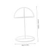 KITANDOVE Metal Hat and Wig Display Stand, Stable Reusable Tabletop Stand view 2