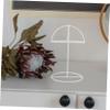 KITANDOVE Metal Hat and Wig Display Stand, Stable Reusable Tabletop Stand view 4