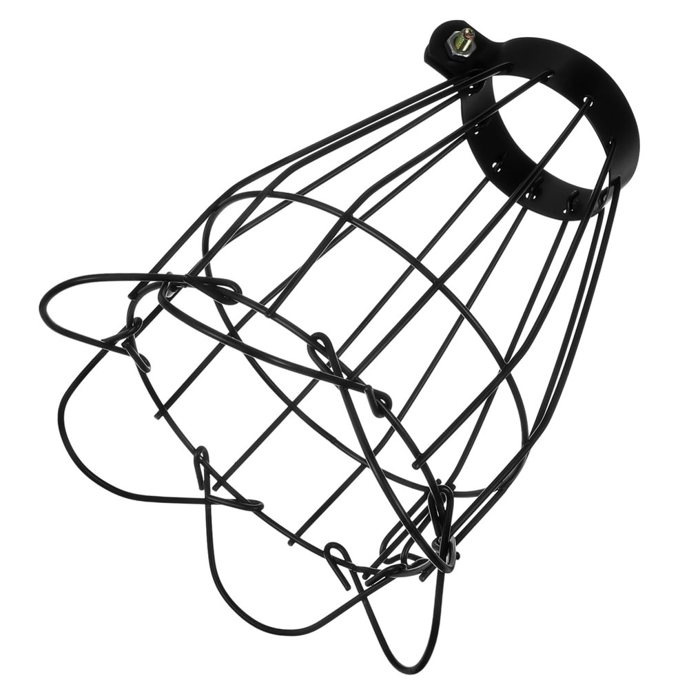 COLLBATH 3-Piece Iron Lamp Guard for Pet Cages and Reptile Terrariums