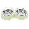 Sosoport Cat Food Bowl with Non-Slip Resin Base view 1