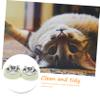 Sosoport Cat Food Bowl with Non-Slip Resin Base view 4