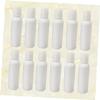 MUSISALY 12-Pack Reusable Plastic Lotion Dispensers, Portable White Travel Bottles with Caps for Shampoo, Body Lotion and More view 3
