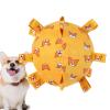 Football Squeaky Dog Toy and Chew Toy view 1