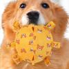Football Squeaky Dog Toy and Chew Toy view 3