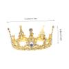 KITANDOVE Edible Crown Cake Topper for Wedding and Birthday Cakes view 2