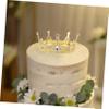 KITANDOVE Edible Crown Cake Topper for Wedding and Birthday Cakes view 4