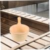 SEWOART Sauna Wooden Bucket Set with Practical Handle view 3