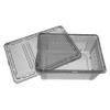 SEWOART Plastic Reptile Feeding Container with Ventilation Holes for Spiders and Small Terrarium Reptiles view 1