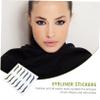 Reusable Eyeliner Stickers, 12 Pairs, Plastic, for Eye Makeup view 2