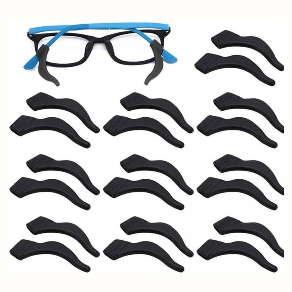 Tuxxjzm Silicone Non-Slip Eyeglass Ear Grips