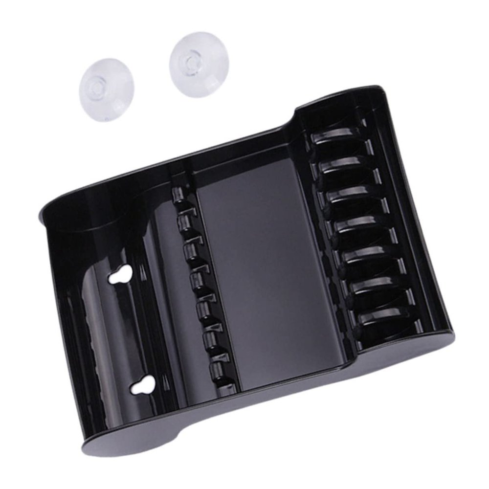 Healeved Portable ABS Scissors Storage Box for 6 Barber Scissors