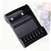 Healeved Portable ABS Scissors Storage Box for 6 Barber Scissors view 2