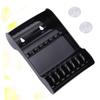 Healeved Portable ABS Scissors Storage Box for 6 Barber Scissors view 4