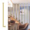 Adjustable Stair Baluster Spindle for Straight or Angled Stairs, Gold, 115 cm view 1