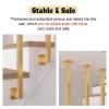 Adjustable Stair Baluster Spindle for Straight or Angled Stairs, Gold, 115 cm view 3
