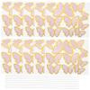 Abaodam 10-Sheet Butterfly Cake Toppers for Birthday, Wedding Cakes and Cupcakes view 1