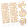 Abaodam 10-Sheet Butterfly Cake Toppers for Birthday, Wedding Cakes and Cupcakes view 3