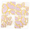 Abaodam 10-Sheet Butterfly Cake Toppers for Birthday, Wedding Cakes and Cupcakes view 4