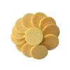 Round Yellow Facial Cleansing Sponge view 1