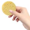 Round Yellow Facial Cleansing Sponge view 4