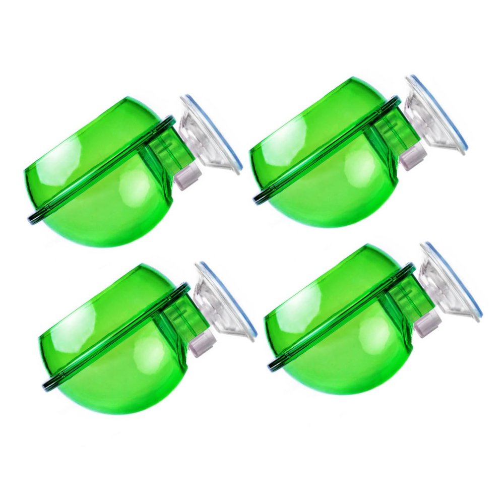 ORFOFE 4-Pack Reptile Feeding and Drinking Bowls with Suction Cups