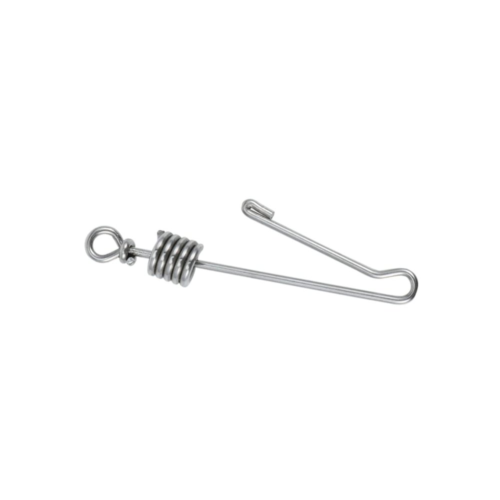 VILLFUL Stainless Steel Foot Chain for Birds and Cockatiels, Silver