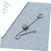 VILLFUL Stainless Steel Foot Chain for Birds and Cockatiels, Silver view 2