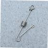 VILLFUL Stainless Steel Foot Chain for Birds and Cockatiels, Silver view 4