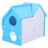 CIYODO PVC Hamster House for Hamsters and Small Rabbits, 2-Story Cage Retreat Toy view 1