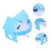 CIYODO PVC Hamster House for Hamsters and Small Rabbits, 2-Story Cage Retreat Toy view 3