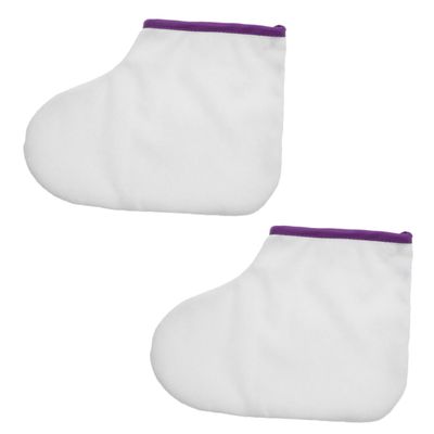 Foot Paraffin Wax Bags, 1 Pair, Polyester Spa Therapy Covers