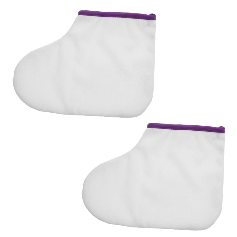 Foot Paraffin Wax Bags, 1 Pair, Polyester Spa Therapy Covers