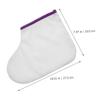 Foot Paraffin Wax Bags, 1 Pair, Polyester Spa Therapy Covers view 2