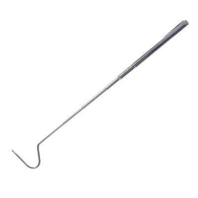 VILLFUL 68 cm Telescopic Stainless Steel Snake Hook with Duckbill Head
