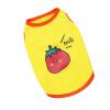Sleeveless Dog Shirts, Cotton Dog Tank Tops Reduce Shedding Outdoors (Tomato XXL) view 1