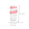 Beatifufu Silicone Travel Bottles with Screw Caps, Refillable Lotion Bottles for Shampoo, Creams and Cosmetics view 2