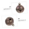 Parliky 10 Copper Bells for Crafting view 3