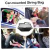 PAMINGONO Car Mesh Storage Bag for the Back Seat view 2