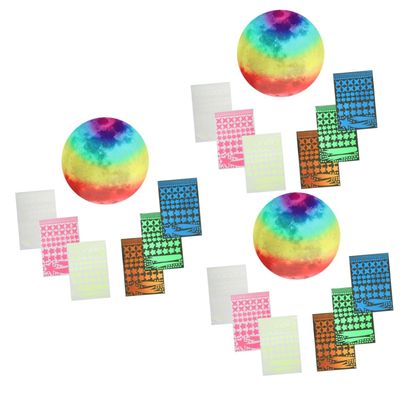 JOINPAYA 3 Sets Glow-in-the-Dark Meteor Stickers, Fluorescent Stars, Moon and Planets, 1,767-Piece PVC Wall Decor for Kids' Rooms
