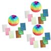 JOINPAYA 3 Sets Glow-in-the-Dark Meteor Stickers, Fluorescent Stars, Moon and Planets, 1,767-Piece PVC Wall Decor for Kids' Rooms view 1