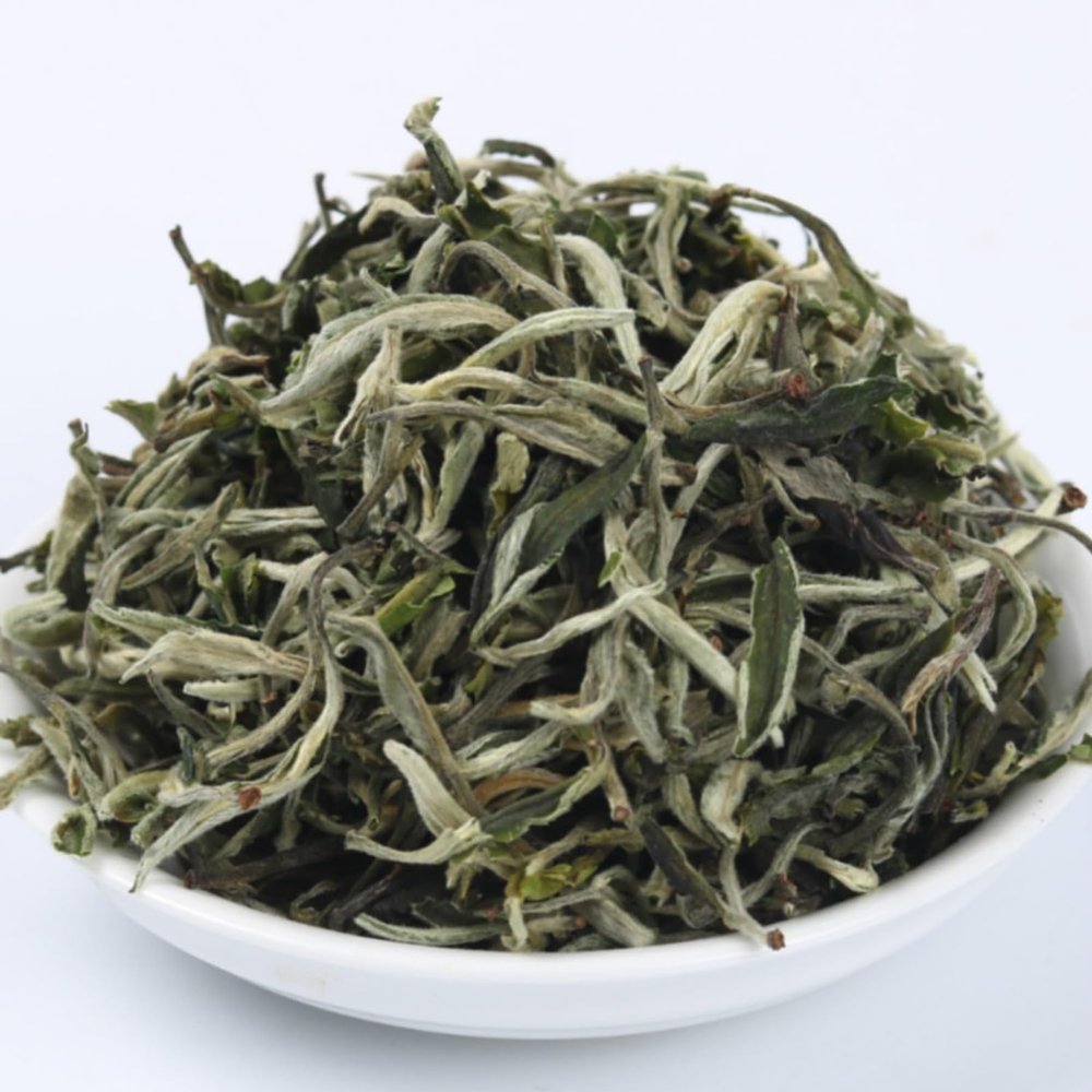 Premium Yunnan Grade 1 Green Tea, 500 g/17.63 oz, Loose-Leaf, Large-Leaf Sun-Dried Green Tea