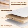Height-Adjustable Overbed Table with Wheels for King-Size Beds view 3