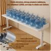 Height-Adjustable Overbed Table with Wheels for King-Size Beds view 4