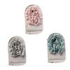 3-Piece Double-Sided Bath Gloves, Viscose, Sponge and PE view 1