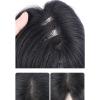Natural Black Human Hair Topper for Women, 25 cm view 2