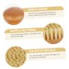 Round Beech Wood and Sisal Body Brush for Showering view 3