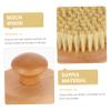 Round Beech Wood and Sisal Body Brush for Showering view 4