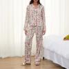 Eghunooye Y2K Women's Christmas Nutcracker Pajama Set view 3
